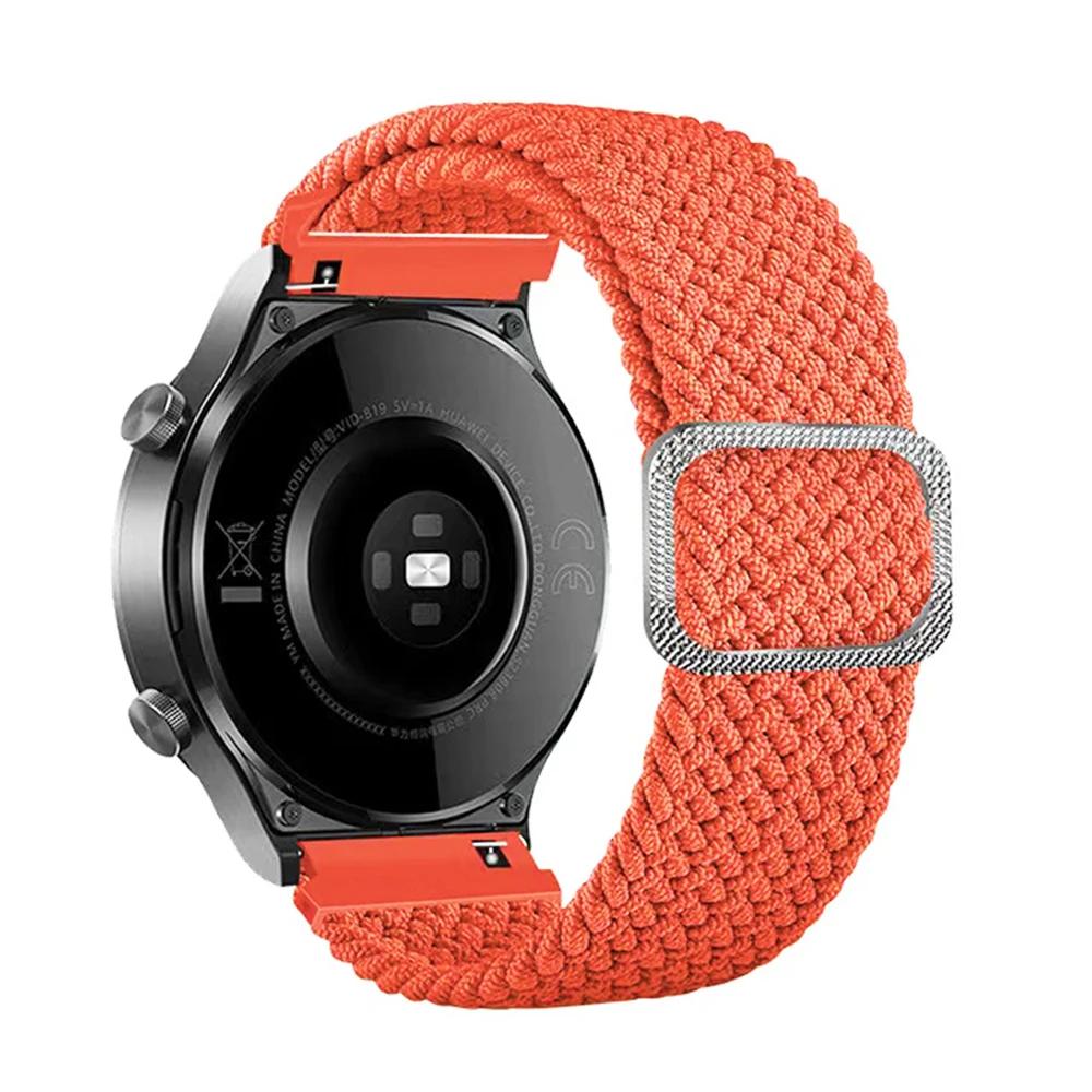 20 22 мм нейлоновый плетеный ремешок для Garmin Forerunner 165 265 570 645/255 Музыкальный ремешок для Garmin Venu 4 3 2 Sq Vivoactive 6 Ремешок для часов