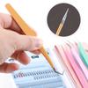 Stainless Steel False Eyelash Tweezers Color Golden Feather Clip Double Eyelash Clip Tweezers Grafted Eyelash Tweezers
