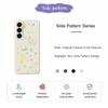 For Samsung Galaxy A17 5G Case Small Flowers Pattern Printing Straight Edge TPU Phone Back Cover