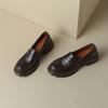Fashion AIYUQI Women's Loafers Genuine Leather 2025 New Platform Slip-on Female Shoes Large-size Autumn British Style Shoes Girl