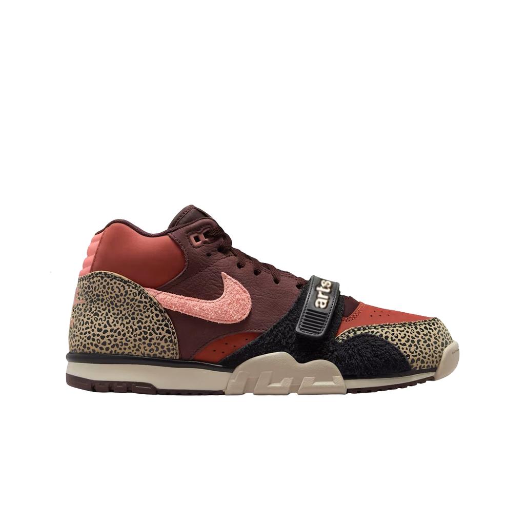 Arts-Rec x Nike Air Trainer 1 SB для отдыха Унисекс Кроссовки Серый Известняк Розовый-Кварц IF0501-200