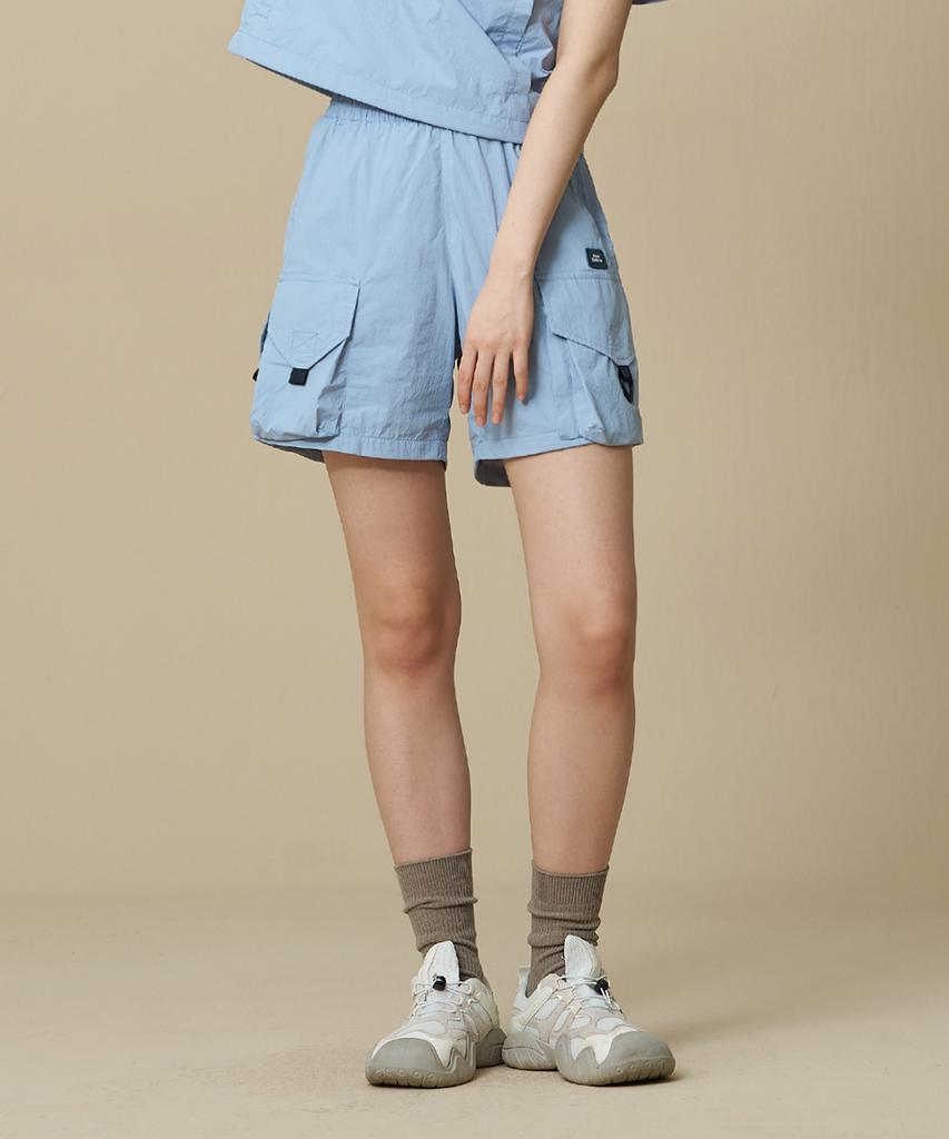 BBC EARTH Utility Out-Pocket Half Pants_Blue