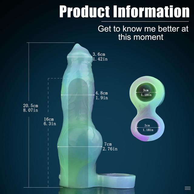 Рукав для увеличения пениса в собачьем стиле с деталями мошонки и вен, для мужчин, для повышения твердости и задержки эякуляции.