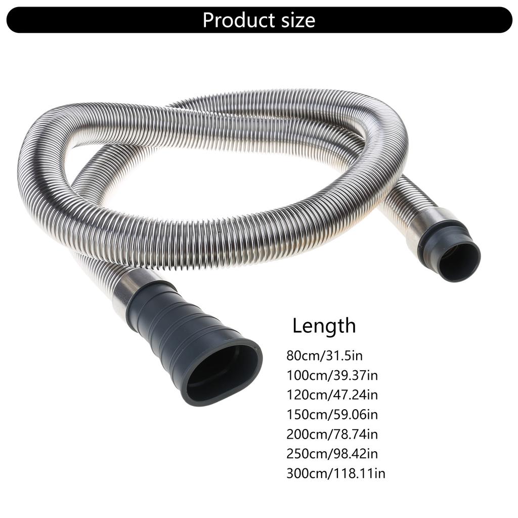 Washing Machine Drain Hose Washing Machine Drain Tube Stainless Steel Texture Suitable for Home and Commercial Use