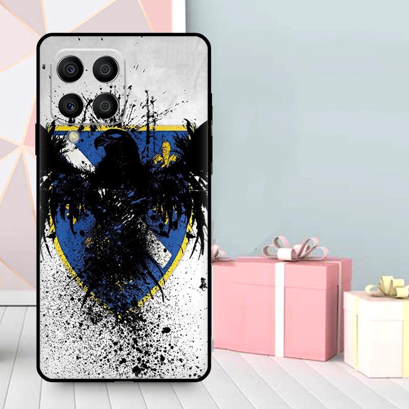 Чехол с флагом Боснии для Samsung Galaxy M36 M12 M52 M06 M16 M56 M33 M15 M55 M31 M13 M14 M53 M32 M35 M34 M54