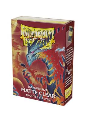 Dragon Shield Dragon Shield 60 шт. Сделано в Японии Матовые внешние чехлы Прозрачные 60 шт.