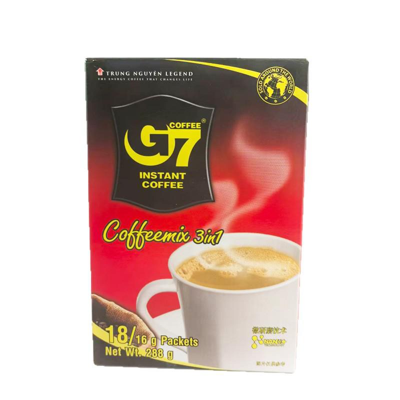 Trung Nguyen G7 Кофе растворимый 3 в 1 288 г - Двуязычное издание