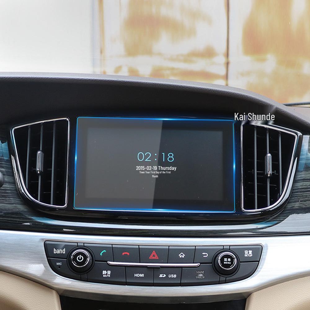 Защитная пленка для навигационного экрана Baojun 730: Закаленная пленка для 24 моделей и экрана центрального управления 360