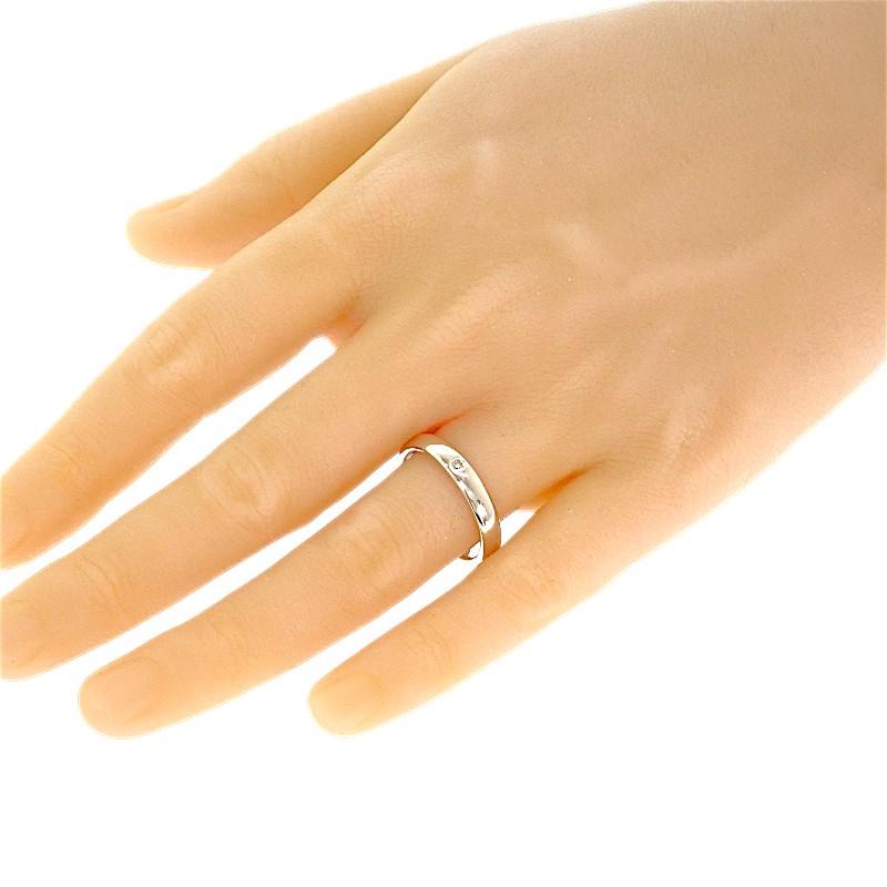TIFFANY&Co.  # 20(Размер Японии) кольцо Pt950Платина мужское