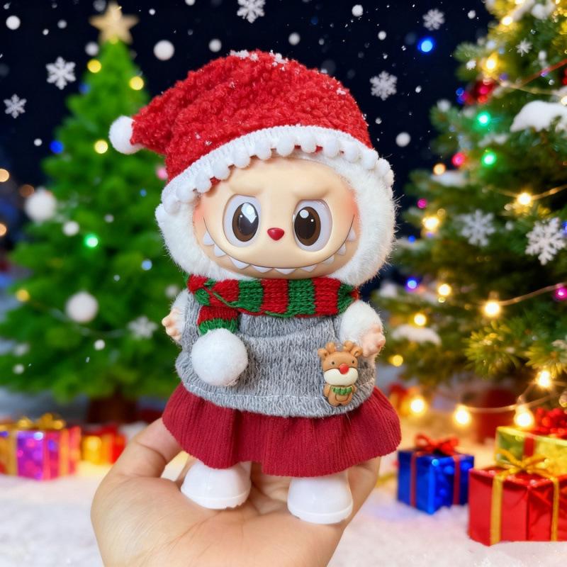 Only Clothes Are Suitable for Baby Clothes, Pendants, Dolls Can Wear Christmas Baby Clothes Set.