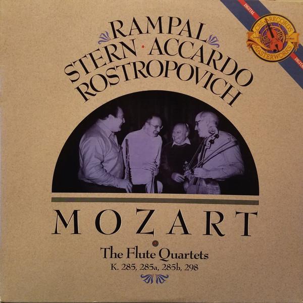 Виниловая пластинка ФЛЕЙТОВЫЕ КВАРТЕТЫ DIE FLOTEN QUARTETTE - Вольфганг Амадей M42320 CBS RECORDS 1987 США Классика Б/У