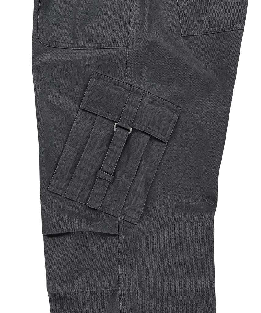 SLOWACID Button Fly Tech Cargo Pants [Charcoal]