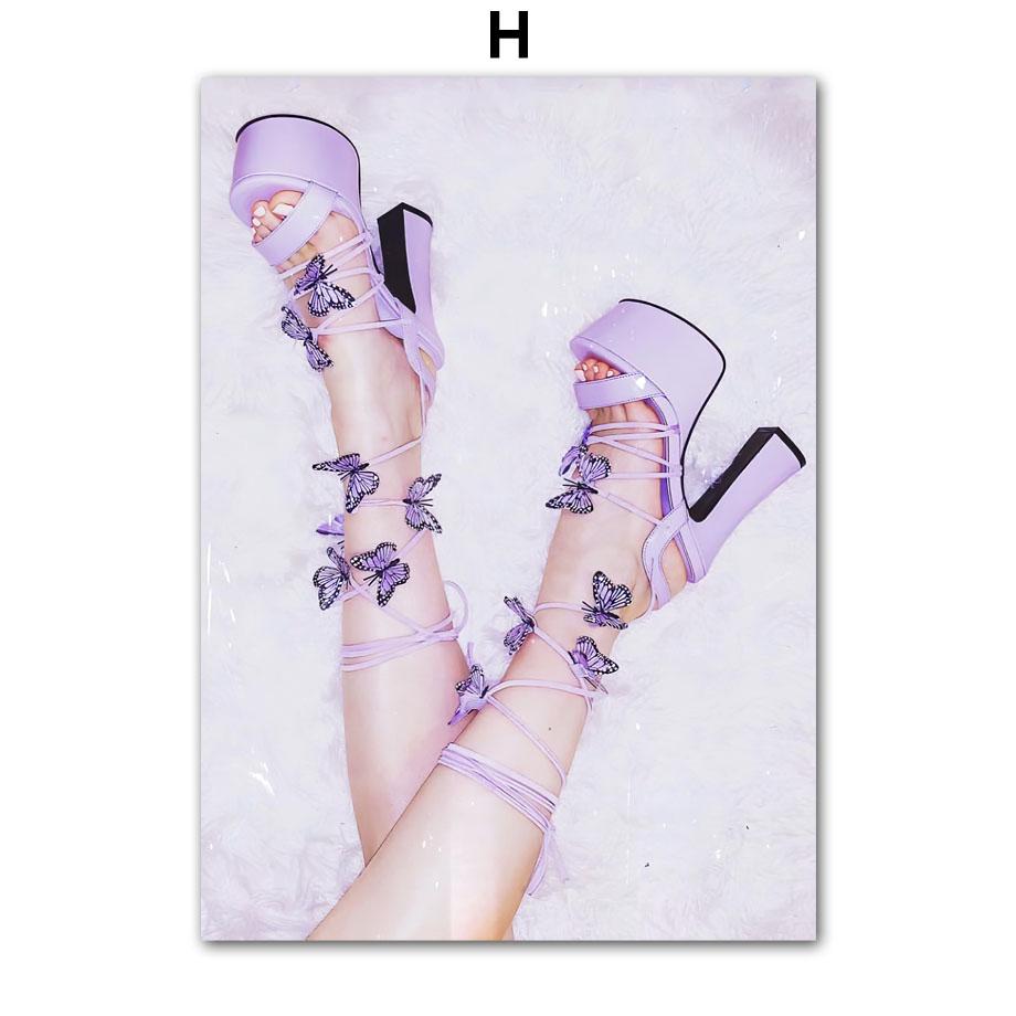 Настенная картина на холсте, мечтательный фиолетовый Париж, городское полотенце, винтажный автомобиль, цветок, украшение для гостиной, постеры, принты, настенные панно