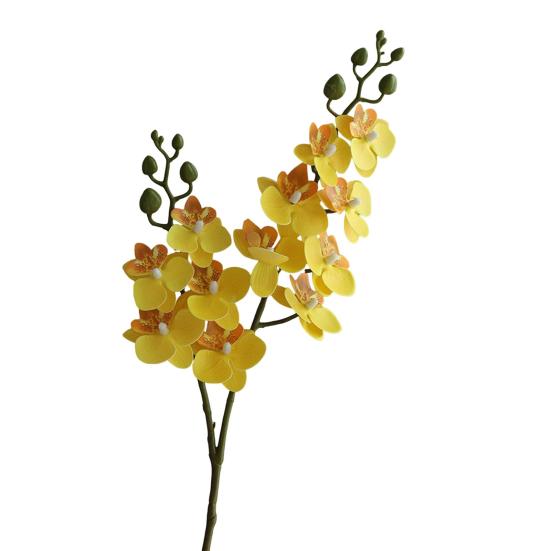 Искусственные орхидеи-бабочки 2 ветки реалистичный искусственный шелковый цветок свадьба