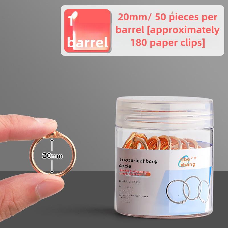 Держатель для карточек с отрывными листами, кольца для переплета, катушка для книг с железными кольцами