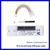 New M.2 Key M to PCIe 4X Card Adapter with NVMe and 4X Signal, LED Indicator