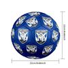 Bulldogs Team Crest Design Size 5 Soccer Ball,Indoor/Outdoor Suitable for Training Matches Tournaments Practice Games Perfect Gift for Fan