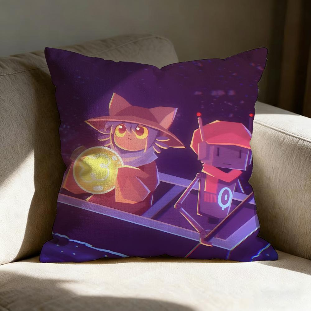 Oone Shot Game Pillow Case Pillowcase Doublesided Printed Sofa Cushion Bedroom Headboard Pillow