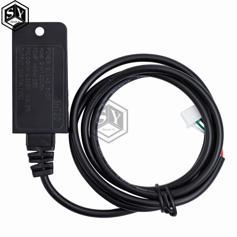 SHT20 digital temperature and humidity sensor module I2C communication temperature and humidity probe sensor with wire and case