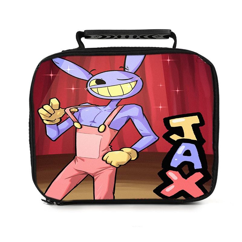 Insulated Lunch Tote Bag Kids Adults - Cute Cartoon Print Portable Handheld Cooler With Ice Pack