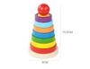 Деревянная радужная башня Деревянный пазл Детский 3D пазл Форма Развивающие игрушки для детей