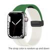 Магнитный ремешок для Apple Watch ultra band 49 мм 45 мм Силиконовый браслет iWatch Series 7 8 se 6 5 3 44 мм 45 мм 40 мм 41 мм 42 мм 38 мм