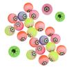 6/12 Pcs Assorted Exploding Eyes Bouncy Balls Halloween Themed Colorful Elasticity Rubber Jumping Toys for Prom Gifts