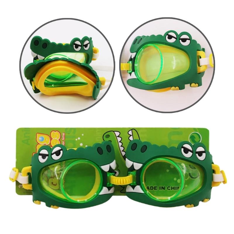 Comfortable Swim Glasses AntiFogs AntiUV Kids Swimming Goggles for Toddlers Kids