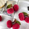 Soft And Cuddly Cherry Plush Keychain Perfect For Couples Backpack Accessories