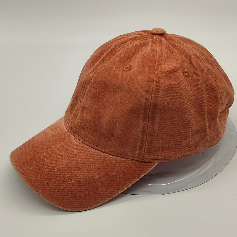 Vintage Distressed American 6-Panel Baseball Cap-Adjustable for Outdoor Streetwear