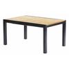 Bali T 6 / 10 Black Teak Garden Table Wilsa Garden
