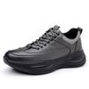 Men's Shoes Spring Autumn New Fashion Men Casual Sports Leather Shoes Casual Fashion Increase Height Shoes Business Casual Shoes