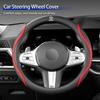 AAAYR1 Nappa Leather Car Wheel Steering Cover Non-slip Cover Accessories For Opel Corsa Astra Insignia Vectra Zafira Meriv Ampera