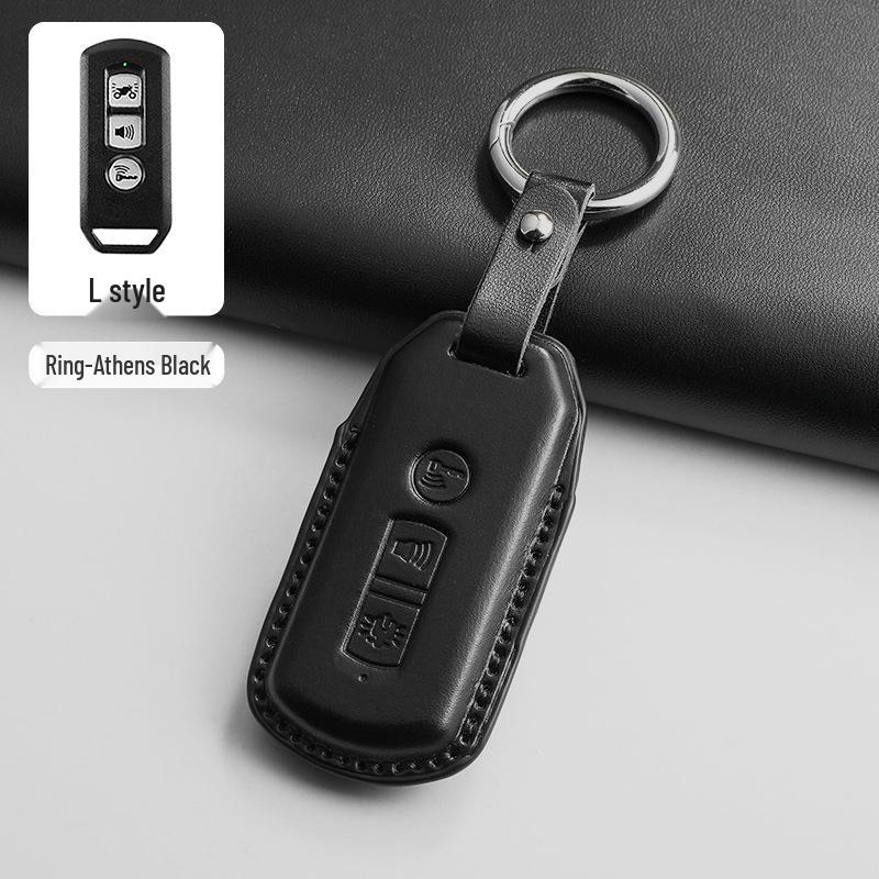 Розовый двухкнопочный чехол для ключей для мотоциклов Honda: Click150, Vario150, PCX160 - Разработаны для женщин