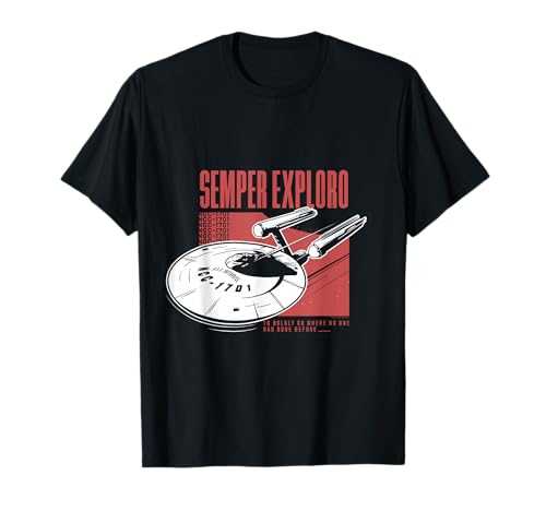 Официальная футболка Star Trek - Semper Exploro