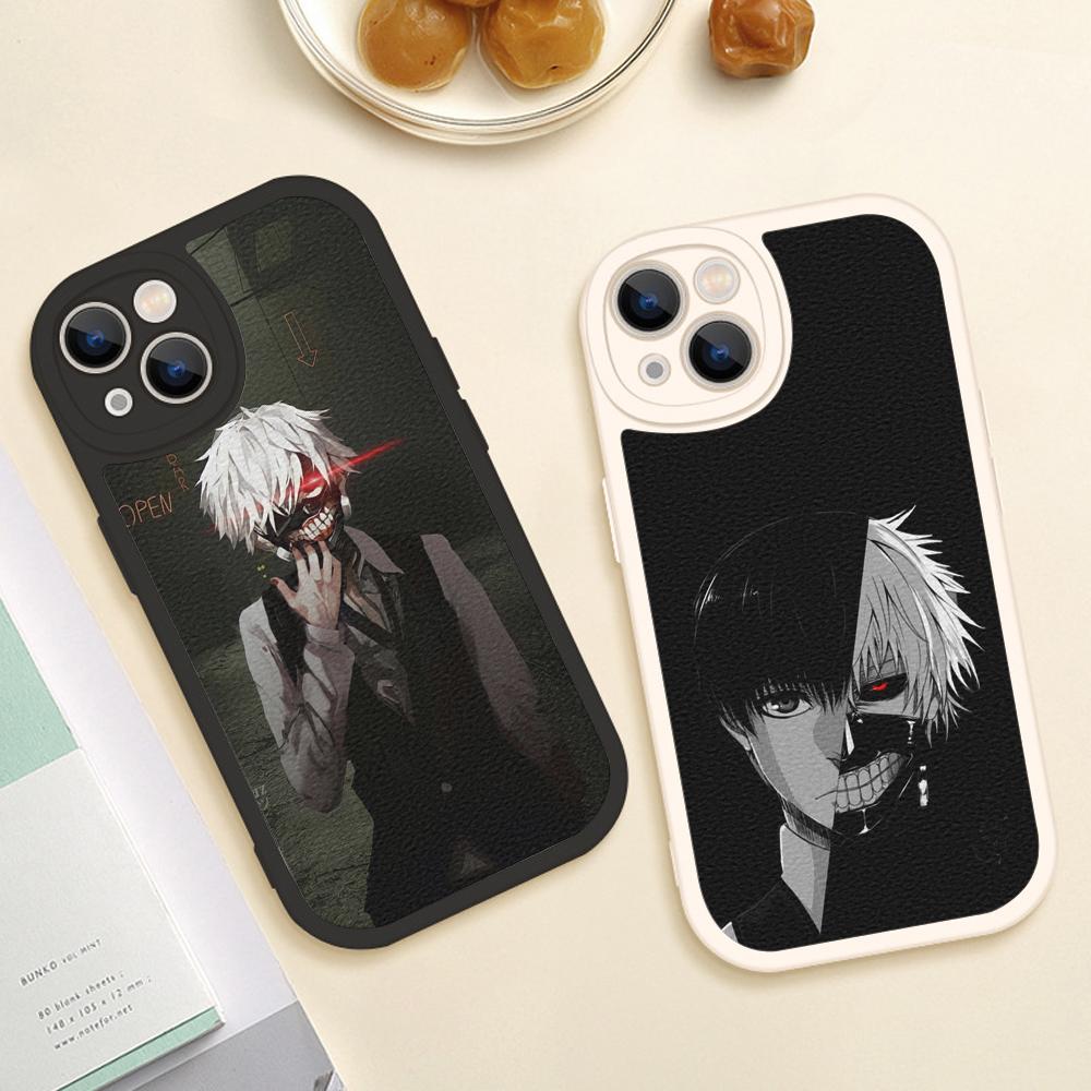 Чехол для телефона Tokyo Ghoul Kaneki Ken Anime для Iphone 14 13 11 12 Pro MAX 13 12 MiNi 7 8plus 14 13 PRO X XS 12 XR Чехлы из овечьей кожи