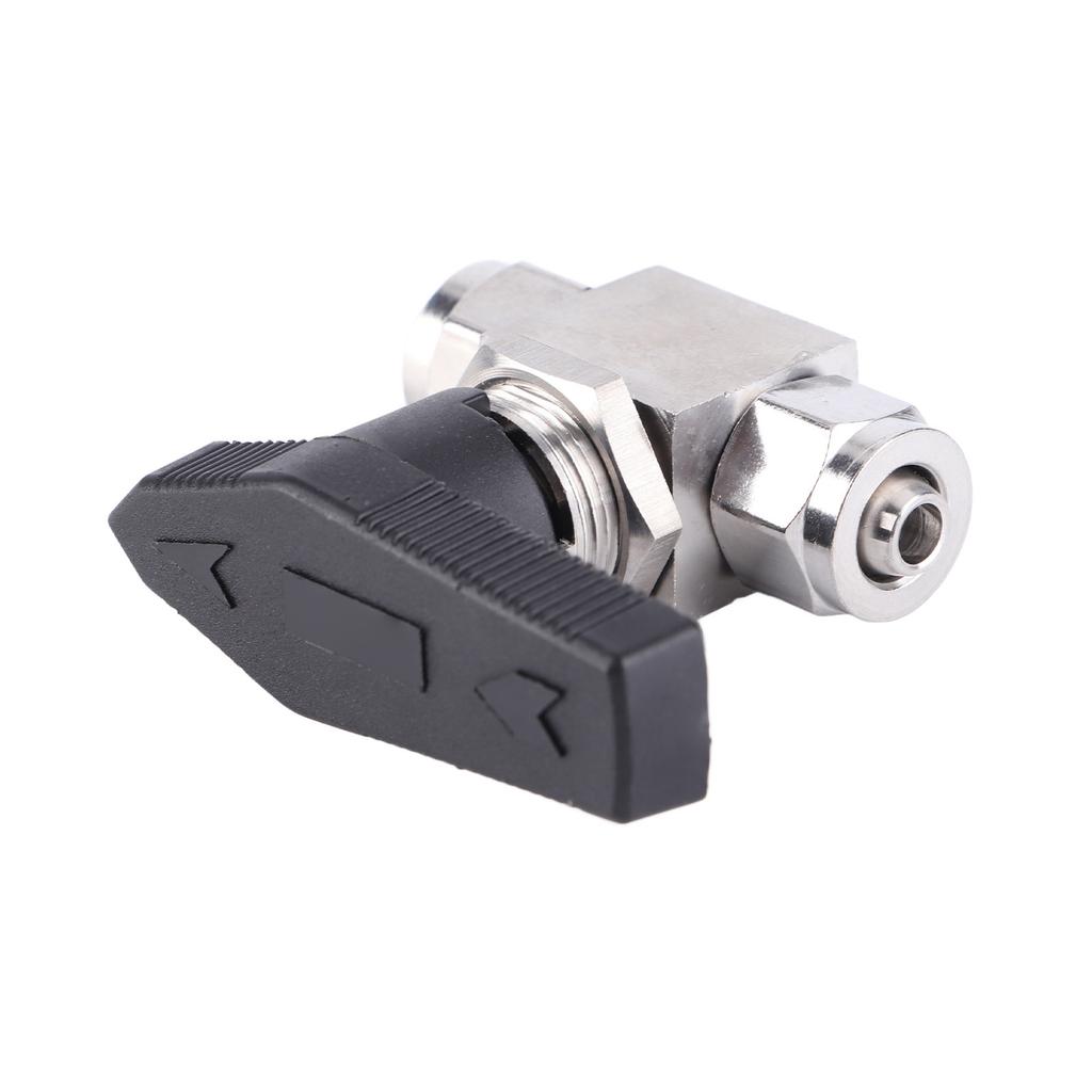 Прямой шаровой кран из нержавеющей стали 304, быстроповоротный шаровой кран для воды, воздуха, трубы(8 X 6мм )