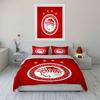 Olympiacos logo and stars. Bedding sets Duvet cover sets Duvet covers Pillowcases(1 * Duvet Cover 2 * Pillowcases without duvet insert)