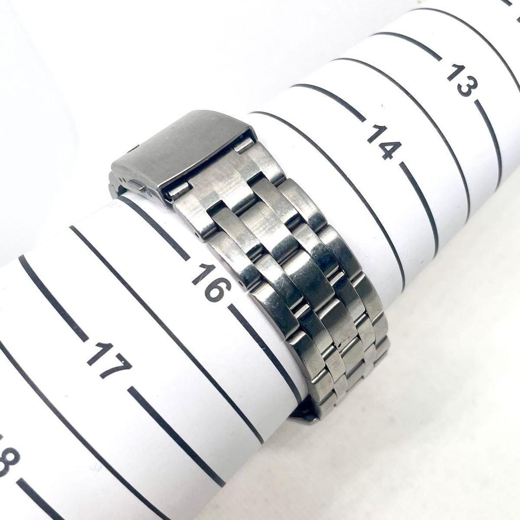 Used CITIZEN Citizen watch quartz date men's new battery replaced