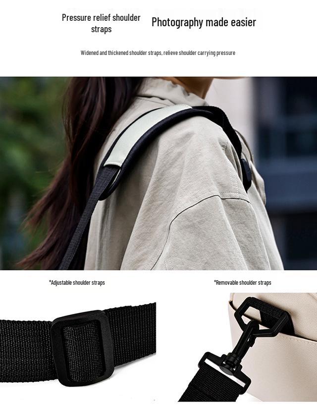 Водонепроницаемая портативная сумка для камеры для Canon, Sony, Fuji, Nikon зеркальных/беззеркальных камер - Одноплечевая сумка для фотосъемки