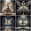 Сделай сам 5D Алмазная мозаика Картина Балерина Полная выкладка Вышивка Набор для творчества Бабочка Арт Портрет Рукоделие Вышивка крестом Декор Подарок