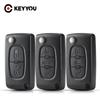 Для Citroen C2 C3 C4 C5 Berlingo Xsara Picasso Для Peugeot 306 407 807 Ce0523 Ce0536 2/3/4-кнопочный Выкидной корпус автомобильного пульта-ключа