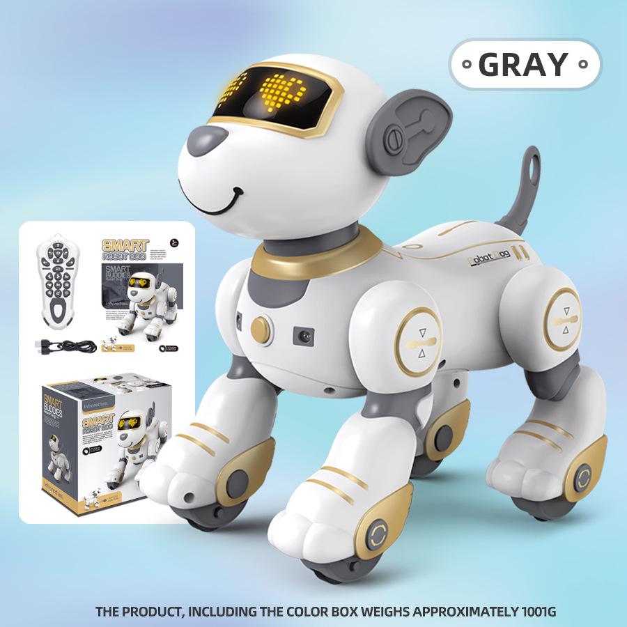 BG1533 Stunt Robot Dog: Electric Remote-Control Pet with Gesture Sensing and Somersault Capabilities.