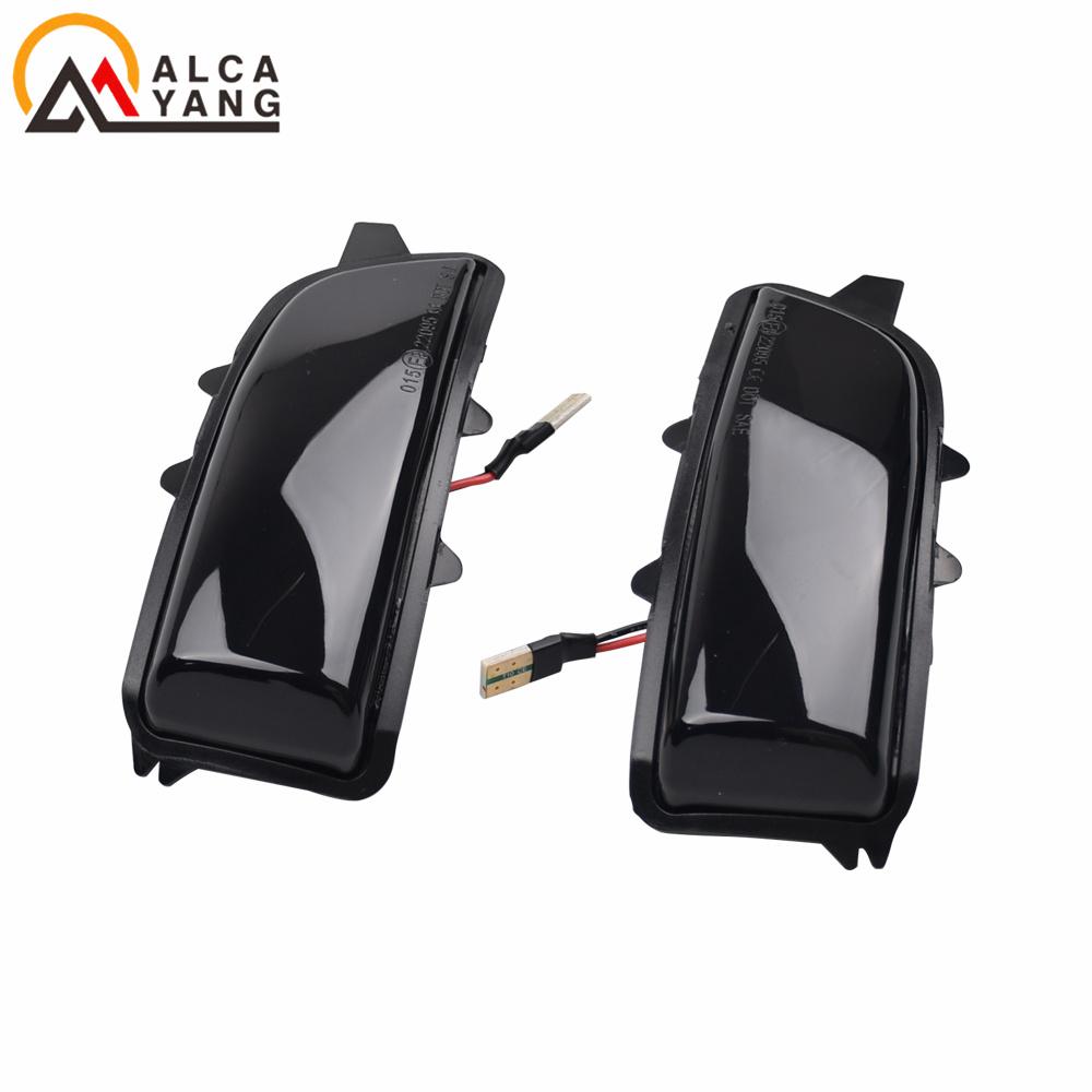 Dynamic Rearview Mirror Sequential Blinker Indicator LED Turn Signal Light For Volvo C30 C70 S40 S60 V40 V50 V70 2008-2010
