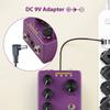 Педаль эффектов искажения для гитары MOSKYAUDIO MAD COW GAIN/VOL/TONE/VINT/MOD/4-Mode Knob DC 9V 6.35mm
