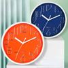 20cm Wall Clock Modern Design Silent Battery Operated Non-Ticking Decorative Clock for Kitchen Bedroom School Office Home Deco