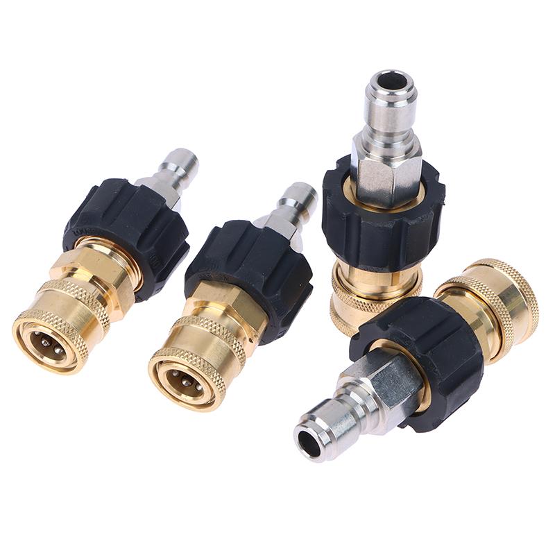 Фитинги для быстрого подключения мойки высокого давления M22 от 14/15 мм до 1/4 3/8 дюйма для мойки под давлением