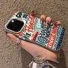 Новая модель подходит для чехла для мобильного телефона iphone17 Apple 15promax/14/13pro/12 модный крутой английский 16