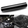 152x30CM Black Glossy Vinyl Film Gloss Glossy Car Wrap Foil Sticker with Air Bubble Free Motorcycle Car Wrapping Car Accessories