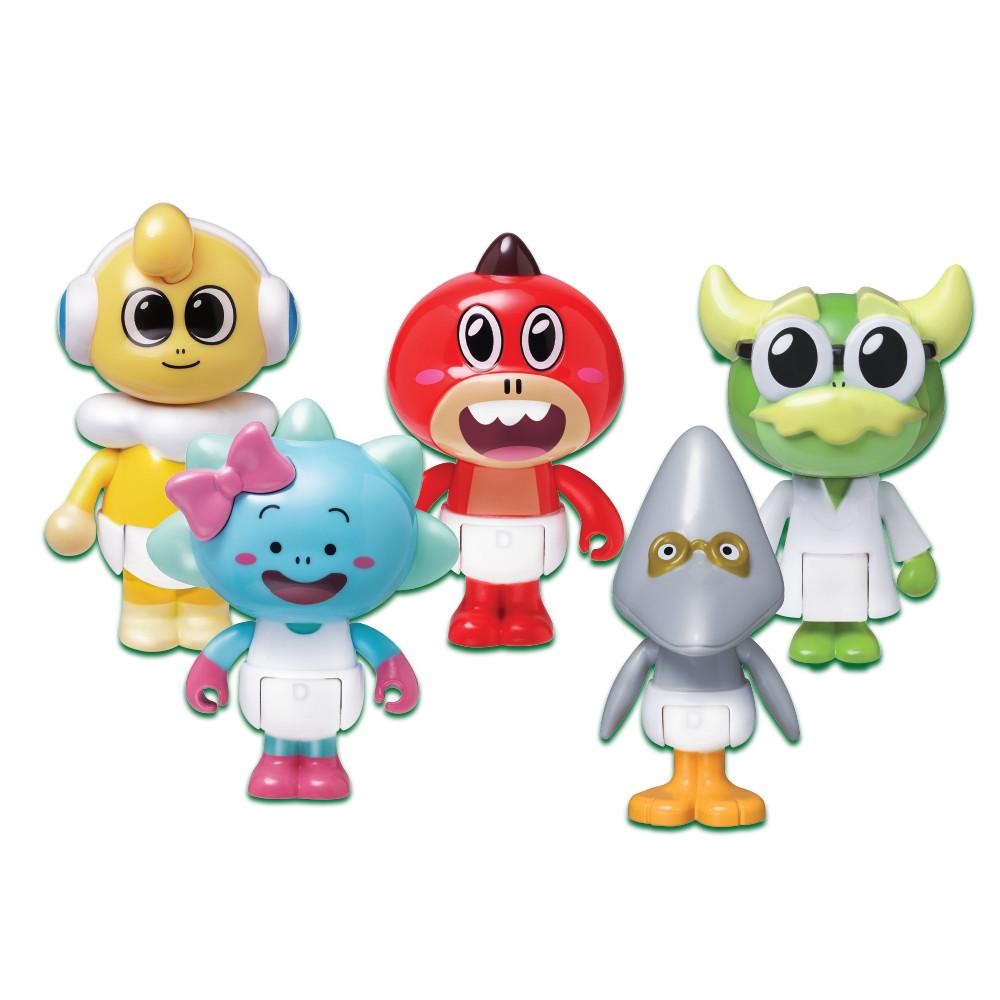 [Mimi World Official] Dino Man and Friends, популярные корейские игрушки-персонажи